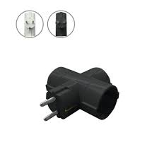 SP901B Adaptor pt Priza 1xFisa Schuko 3xPrize Shucko 16A (3500 W) 250V 84x79x49mm Negru DPM