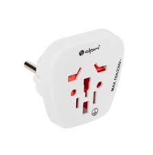 PF01A Adaptor Universal calatorii alb 10A EU 230v DPM