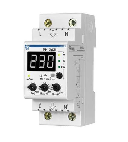 RN-263T RELEU DE TENSIUNE 2M 220V 63A NOVATEK ELECTRO
