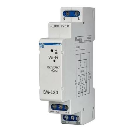 EM-130 TIMER ASTRONOMIC PROGRAMABIL CU WI-FI 7A 1 mod NOVATEK