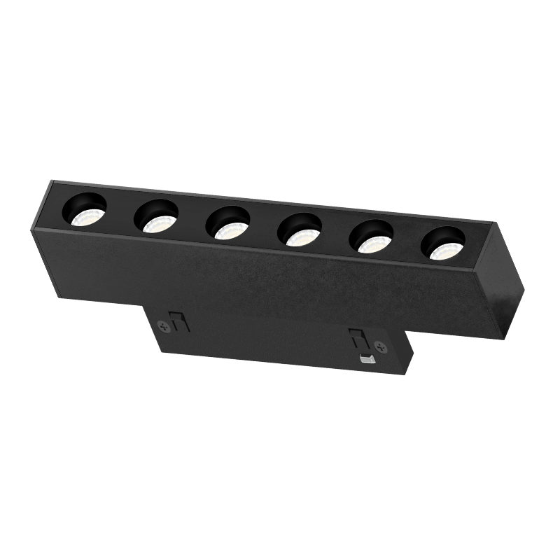 6006000170 Spot led grila sina slim  magnetica teide 24v 6w 24 gr cct tuya negru slim 118x15x36mm